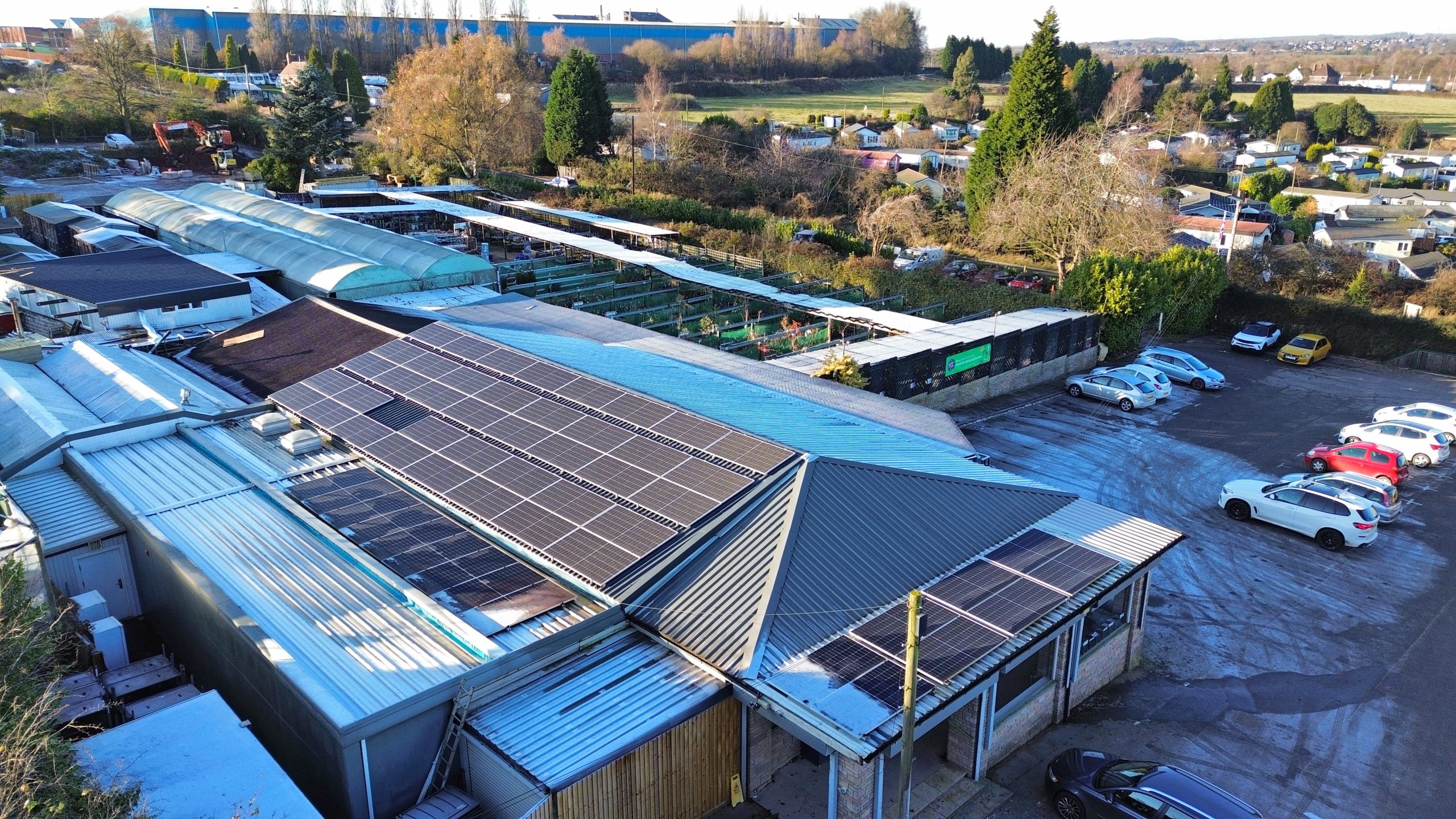 Grasmere Garden Centre - Commercial Solar Panel (PV) Installation